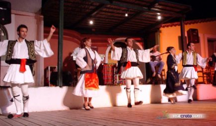 Cretan Folklore Show Traditional Village Karouzanos